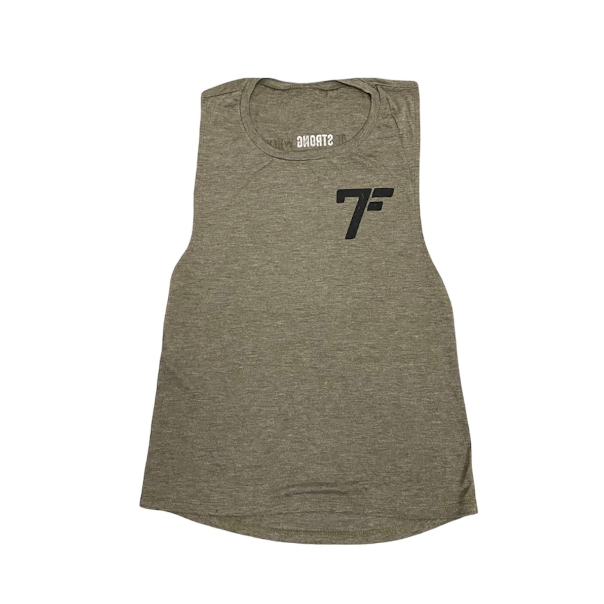 Badass Everyday Women’s Tank - Military Green - 7Five Clothing Co.