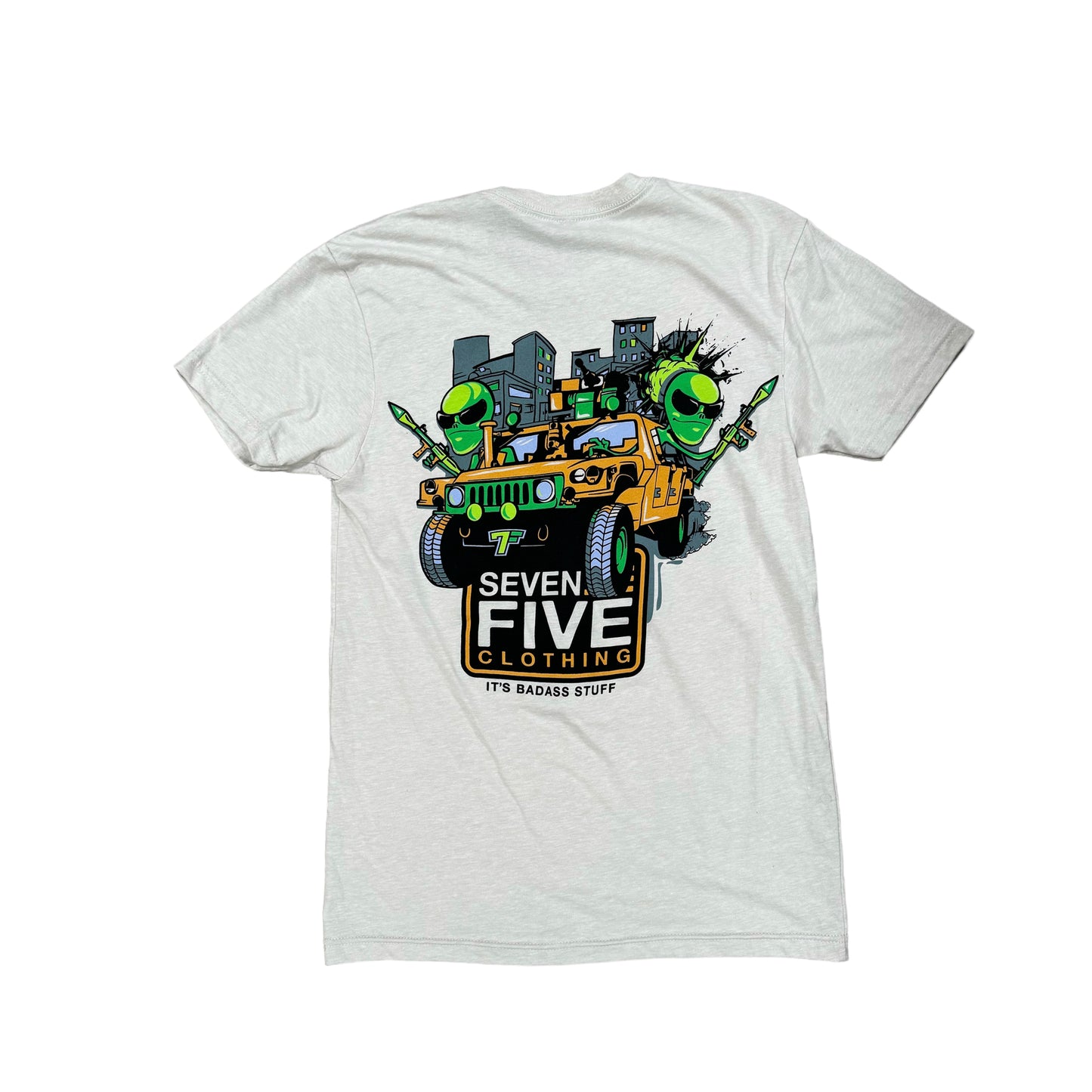 Badass Aliens - 7Five Clothing Co.