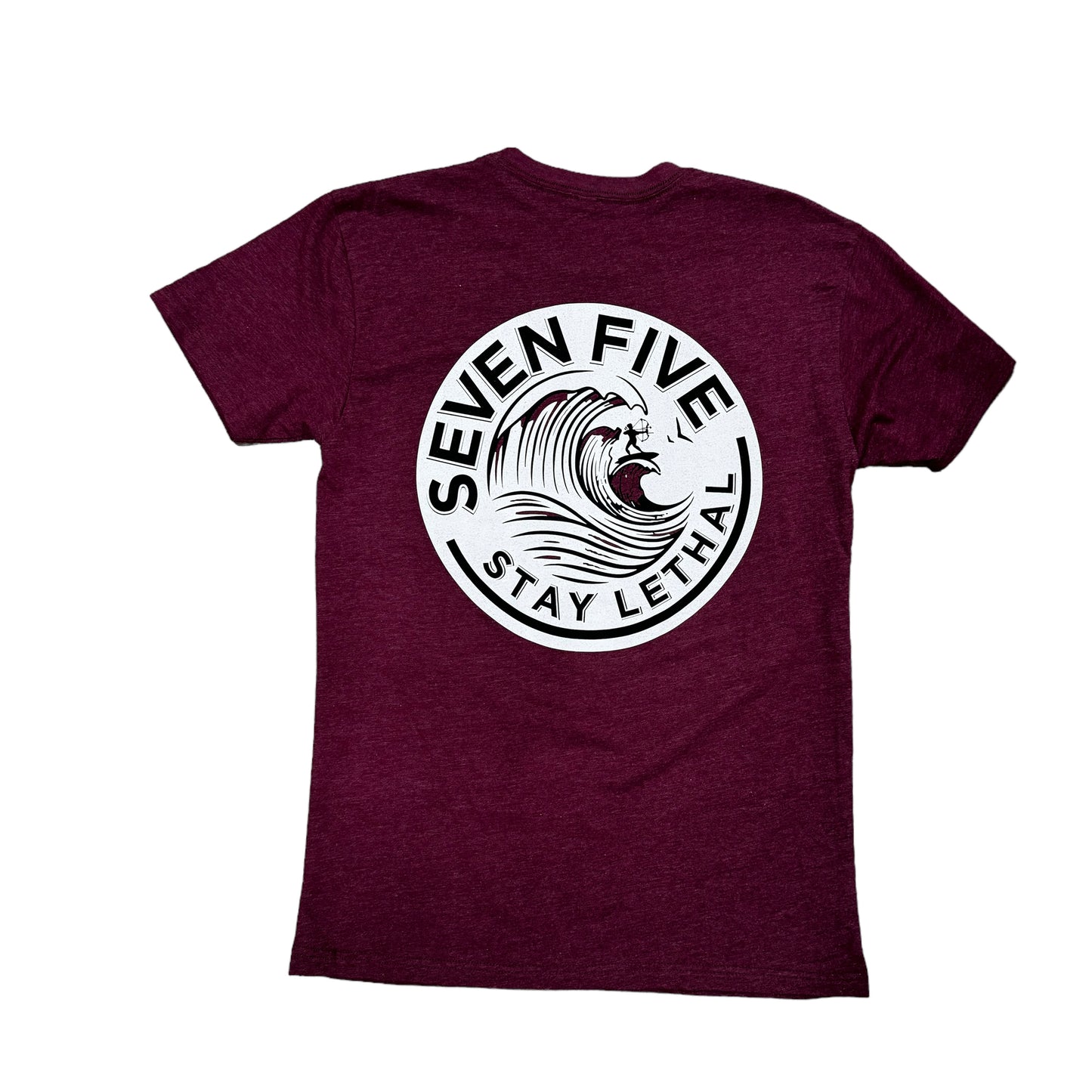 Stay Lethal - Heather Maroon - 7Five Clothing Co.