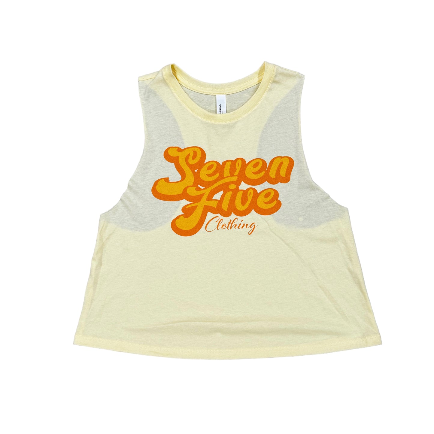 Seven Five Daffodil Script Crop - 7Five Clothing Co.