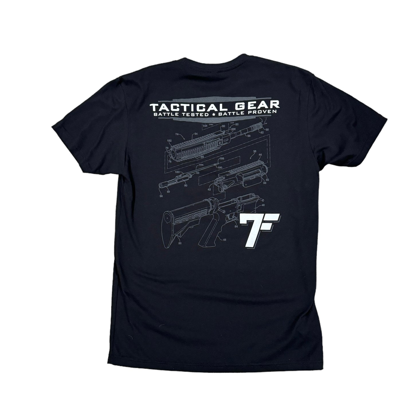 7Five Tactical Tee - Black - 7Five Clothing Co.