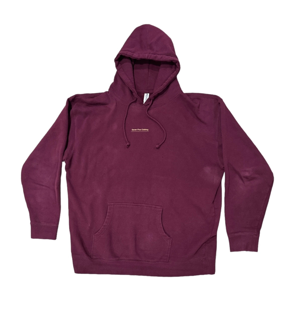 The Classic Hoodie - Maroon - 7Five Clothing Co.