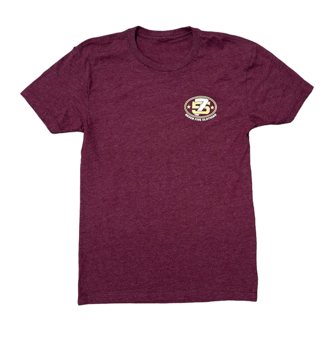 The Protector - Heather Maroon – 7Five Clothing Co.