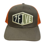 The High 5 - Curved bill Trucker - 7Five Clothing Co.