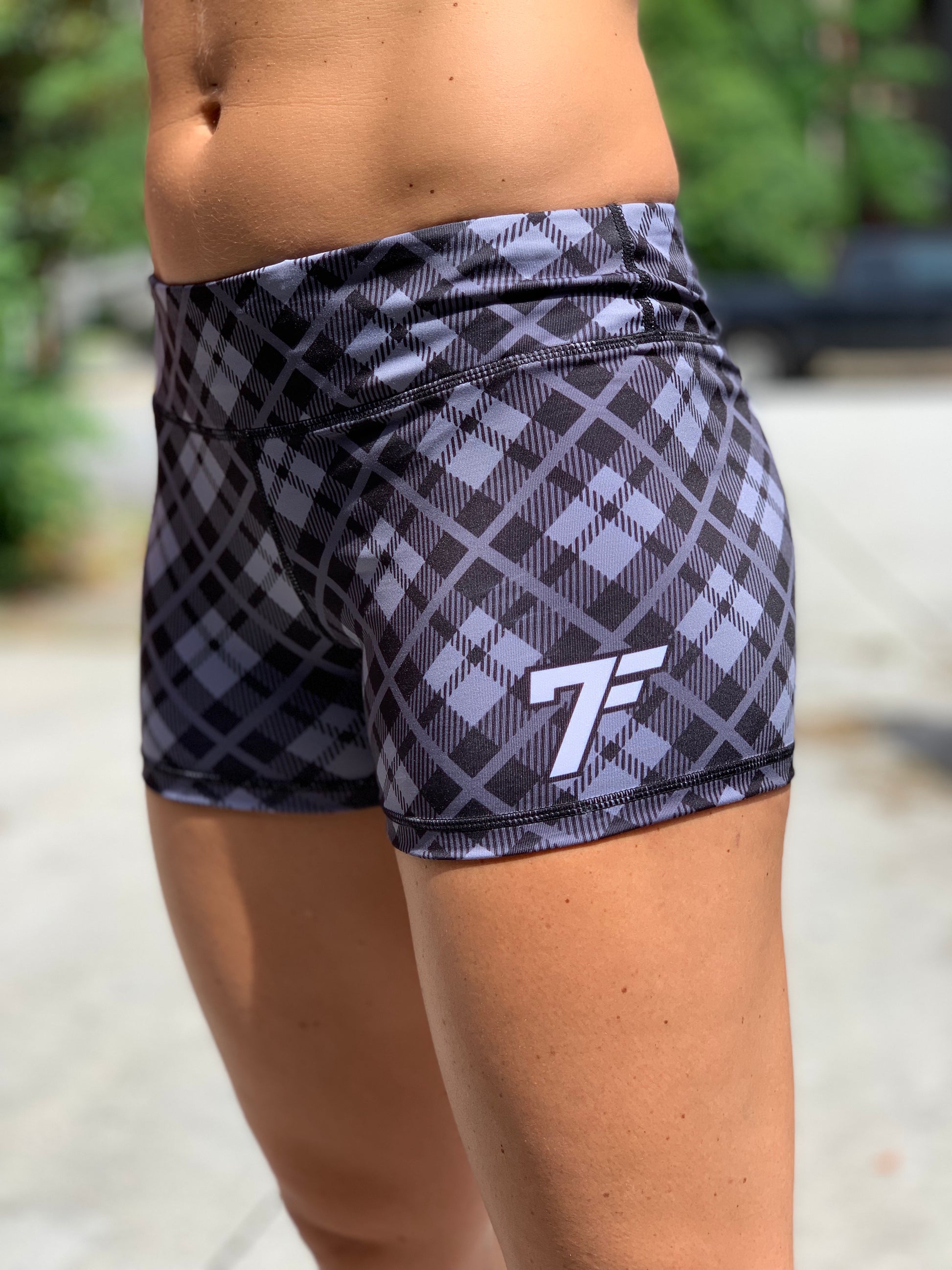 7Five Plaid shorts - Ladies - 7Five Clothing Co.
